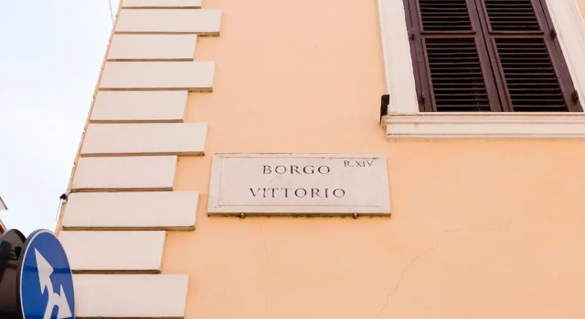 Borgo Vittorio near Saint Peter's square