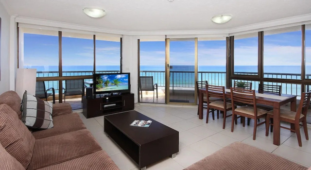 Номер Standard с 2 комнатами с балконом и с красивым видом из окна Spindrift on the Beach - Absolute Beachfront