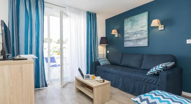 Апартаменты c 1 комнатой Résidence Odalys Domaine des Pins - Bois de la Chaise