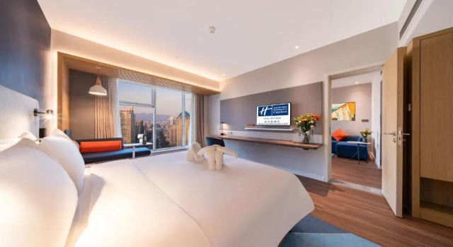 Двухместный люкс c 1 комнатой с видом на озеро Holiday Inn Express Hangzhou Westlake East by IHG