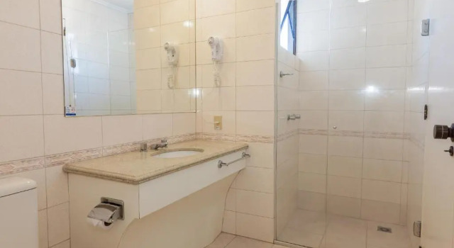 Трёхместный номер Deluxe Tri Hotel Smart Caxias