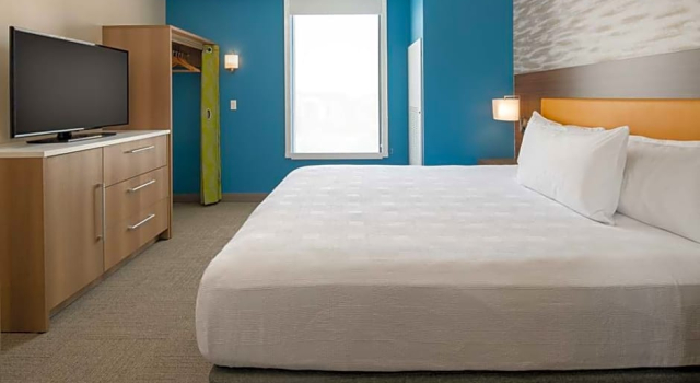 Двухместный люкс для гостей с ограниченными возможностями Home2 Suites By Hilton Boise Downtown