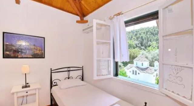 Villa Katerina Private Pool Sea Views AC WiFi, Забронировать Отель Отели Скопелос с парковкой, Парковка