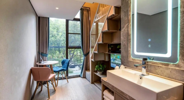 Семейный номер Standard Mengguo Hotel Zhuqiao Town