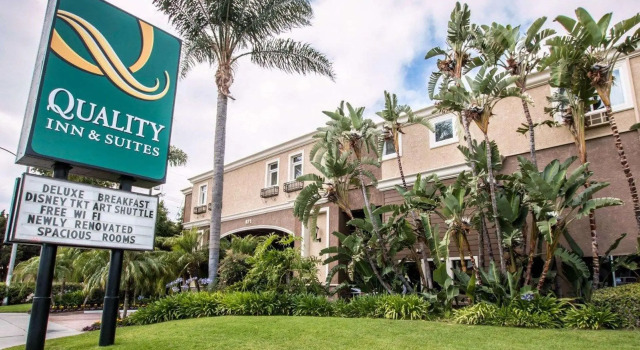 Одноместный номер Deluxe Quality Inn & Suites Anaheim Maingate
