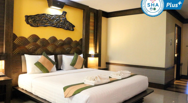 Двухместный номер Deluxe Ruean Phae Royal Park Hotel