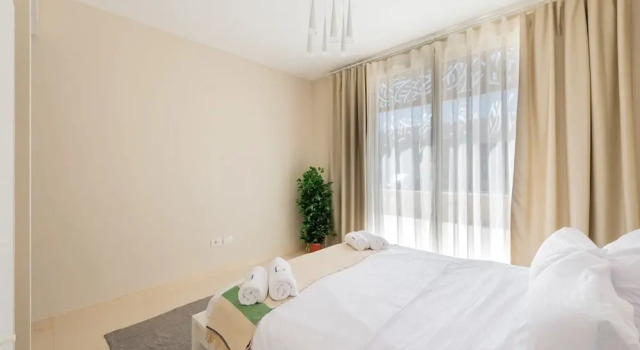 Апартаменты Xuru Stays I Sparky & Summery 2 BDR @ Mangroovy Free Beach & Pool Access