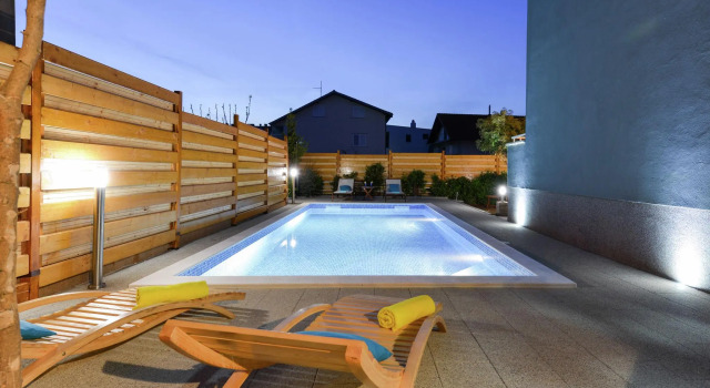 New Luxury Apartment - Villa with private swimming pool and nice covered terrace, Забронировать Апартаменты/квартира Апартаменты Задар, Апартаменты/квартира
