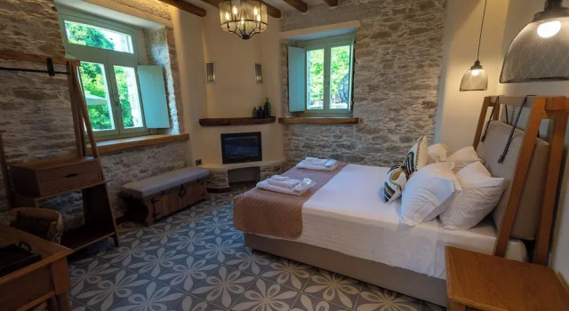 Двухместный номер Deluxe с видом на сад Nostos Country House