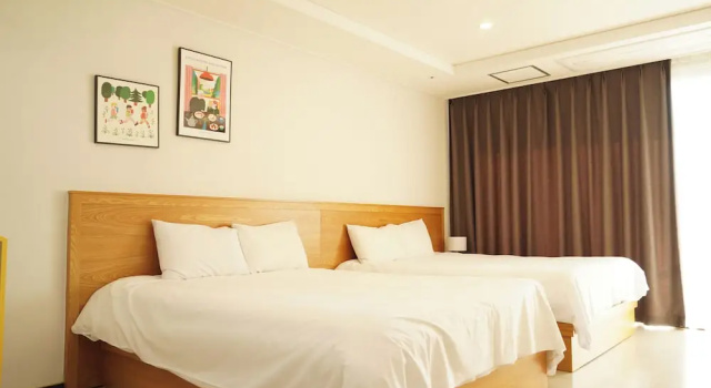 Двухместный семейный номер Standard с видом на океан Ocean Hill Hotel Dream Yeosu