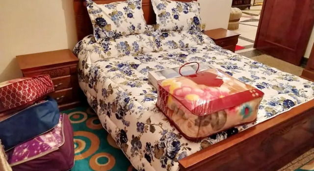 Apartment With 2 Bedrooms in Tanger, With Furnished Garden, Rezerwuj Apartament Hotele w Tanger-Tetouan z parkingiem, Parking