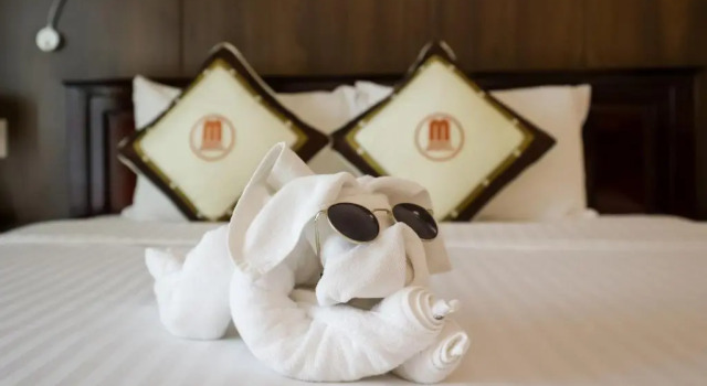 Двухместный номер Deluxe с видом на реку Midtown Hotel Hue