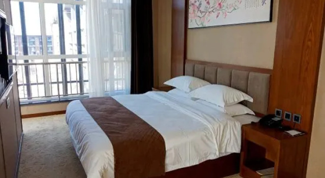 Люкс Deluxe с видом на море Penglai Wonderland Marriott Hotel