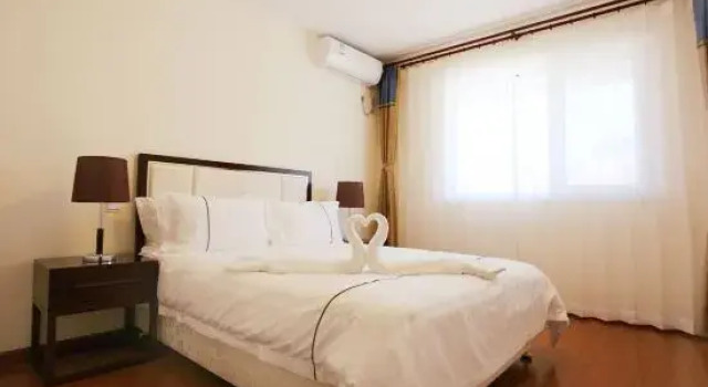 Люкс Дуплекс с 2 комнатами с красивым видом из окна Beijing Weiyie Light Luxury Holiday Villa