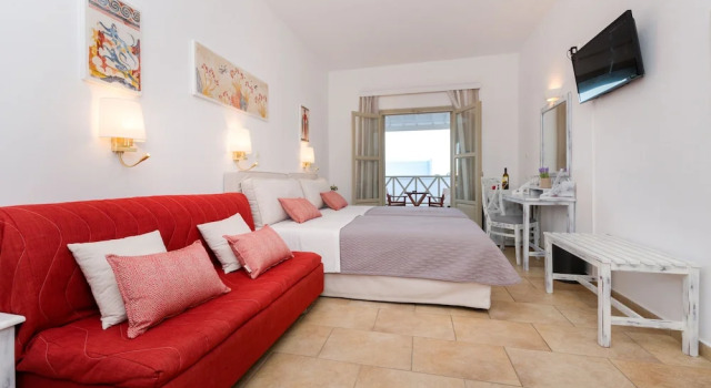 Семейный номер Standard с балконом Hotel Mathios Village