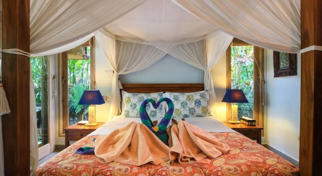Bungalow Jepunubudbest Breakfast In Bali, Reservar Hotel Hotéis em Bali com piscina, Piscina