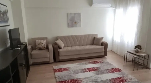 Apartament 2 sypialnie i balkonem i z widokiem na morze Keri̇mbey Apart
