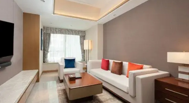 Двухместный люкс Deluxe c 1 комнатой Orientino Executive Apartments Beijing