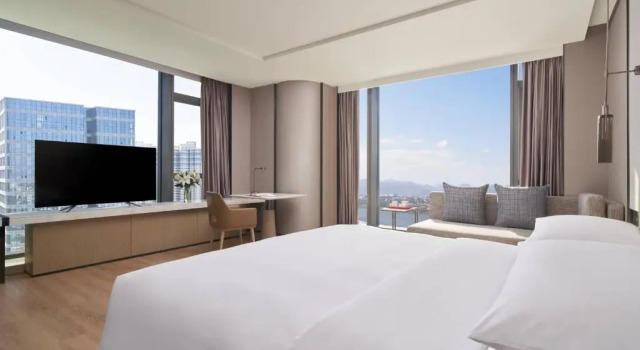 Двухместный номер Superior с видом на город Отель Fuzhou Marriott Hotel Riverside