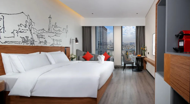 Номер Executive UrCove by Hyatt Chengdu Yulin Road Sichuan Gymnasium