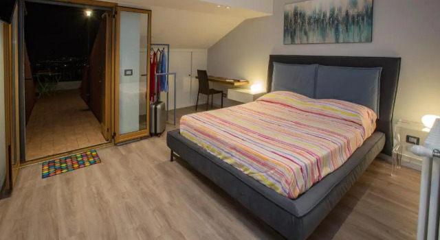 Двухместный номер Standard с балконом и с видом на море Etna Sunrise b&b