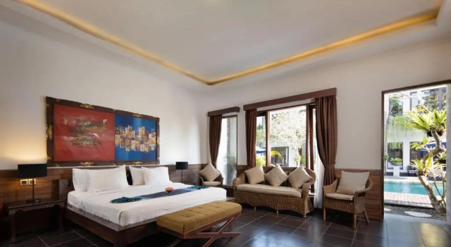 Двухместный номер Deluxe Ubud Raya Boutique Hotel