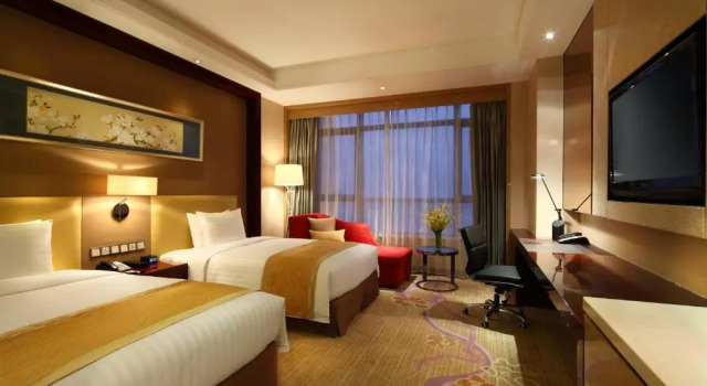 Двухместный номер Deluxe Wanda Realm Taizhou