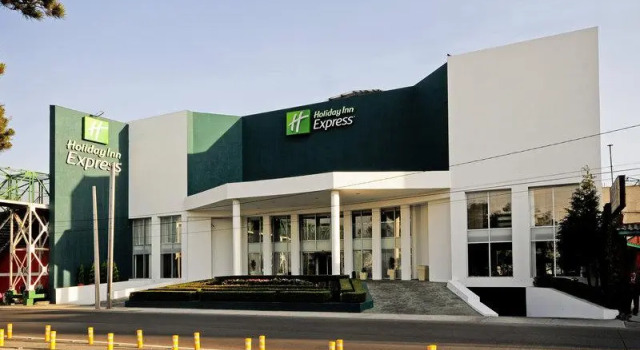Кровать в общем номере Holiday Inn Express Toluca by IHG
