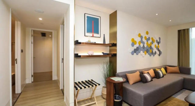 Номер Executive с 2 комнатами Citadines Gaoke Liangjiang Chongqing