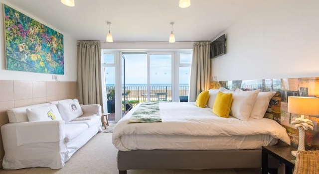 Двухместный номер Standard с балконом и с видом на море Bayview Bed and Breakfast