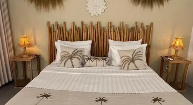 Двухместный номер Deluxe c 1 комнатой с видом на бассейн Living Trawangan Hotel