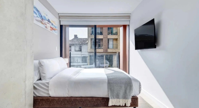 Коттедж w Inviting Loft w Balcony in Usaquen