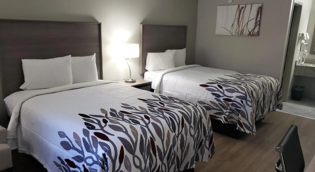Четырёхместный номер Deluxe Red Roof Inn Cullman