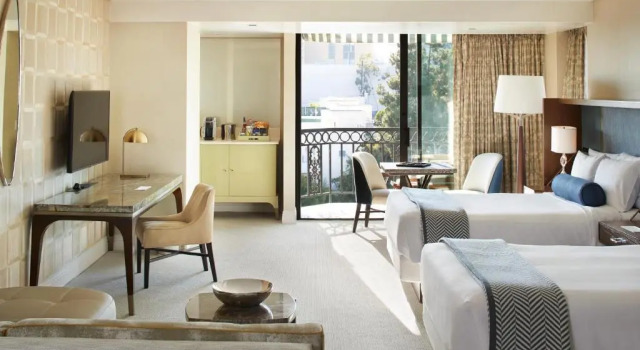 Двухместный люкс Vista The London West Hollywood at Beverly Hills