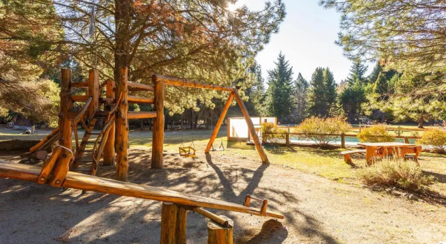 Бунгало c 1 комнатой Cabañas Villa Labrador con costa de lago