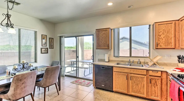 Коттедж Step-free Sahuarita Retreat! Patio + Pool Access