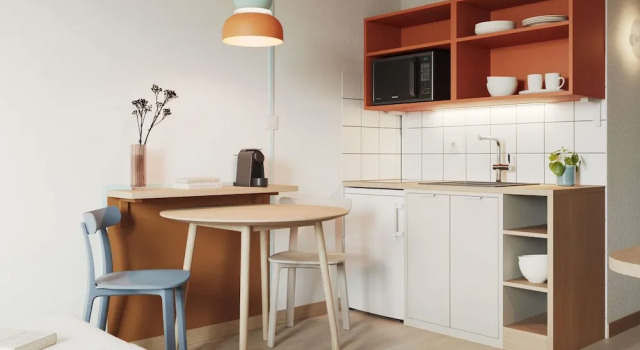Студия Comfort Aparthotel Adagio Access Toulouse Jolimont