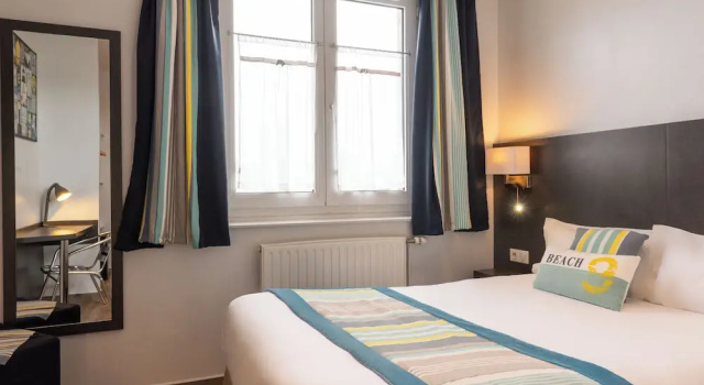 Одноместный номер Standard с видом на город Hôtel de la Plage