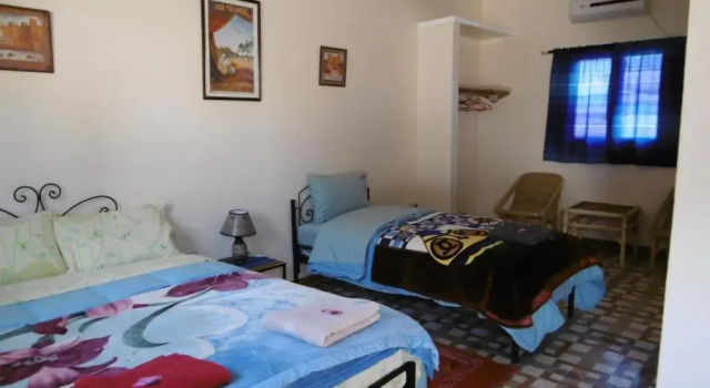 Трёхместный номер Comfort с красивым видом из окна Palmeraie Guest House