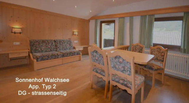 Апартаменты с видом на горы Sonnenhof Walchsee