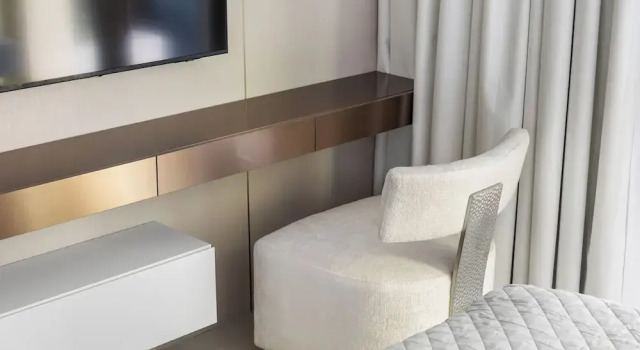 Serene 1BR Escape with Burj Khalifa View