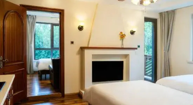 Семейный люкс с 2 комнатами Ou Er Linju Smart Holiday Hostel
