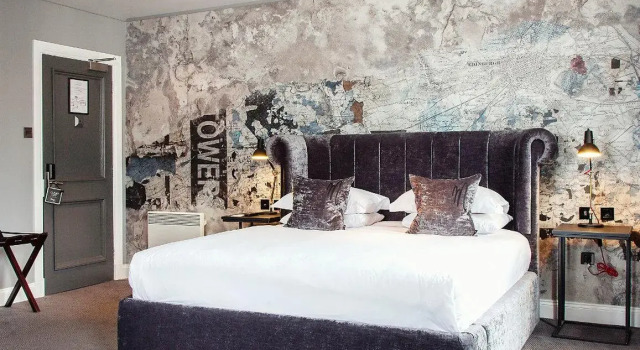 Standard Doppel Klub Zimmer Malmaison Edinburgh