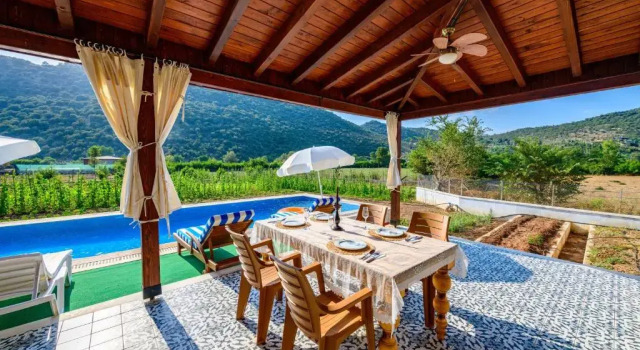 Люкс с видом на бассейн Villa Nazen