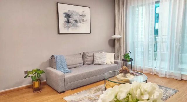 Апартаменты SuperHost - Fountain View Stylish Apt With Spacious Terrace