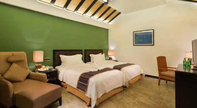 Qixianling Baoting Liyuan Hot Spring Hotel, Buchen Sie Hotel Baoting 