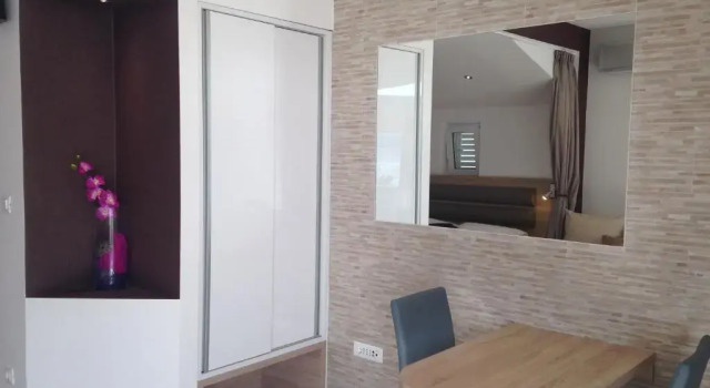 Семейные апартаменты c 1 комнатой с видом на море Beach Apartments Ankora