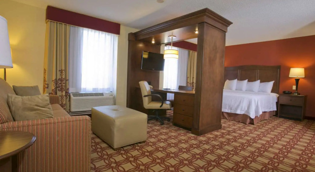 Двухместный люкс Hampton Inn & Suites Wiggins
