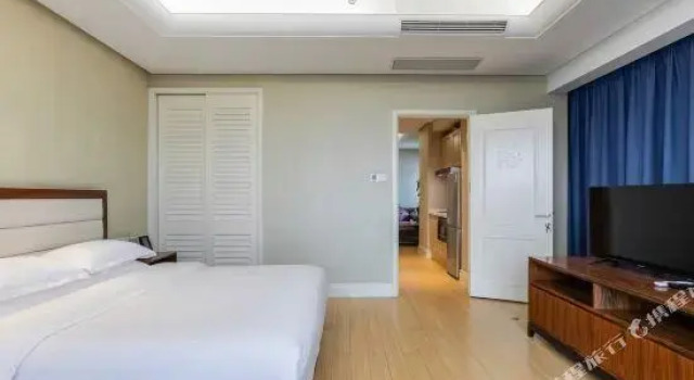 Люкс Deluxe Suzhou Puyu Zhongrun Apartment Hotel