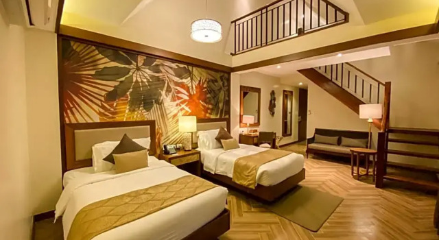Четырёхместный номер Standard с видом на сад La Jolla Beach Resort